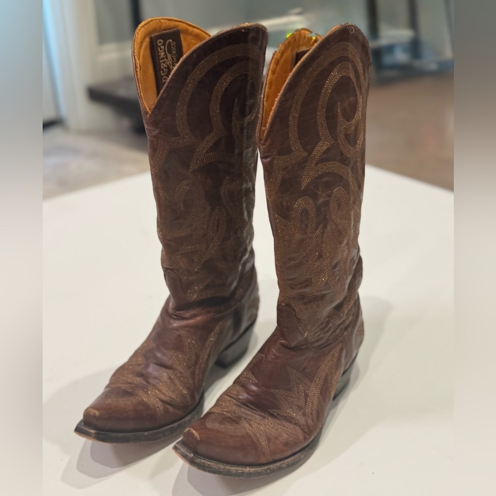 Old Gringo Brown Leather Western Boots